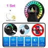Smart LED Symphony Sound Control Pickup Light RGB Music Rhythm Ambient Lamp, Homeware Essentials