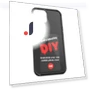 Smart NFC E-ink Screen Phone Case — Protective Covers, Super shoes Mall