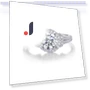 Silver Smart Ring with Moissanite — Smart Rings, Wo Bijouterie