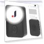 Smart Wireless 1080P HD Video Doorbell Camera — Smart Home Security, DC-HOME