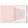 Thumbnail Acrylic TPU 3-folding Rotating Smart Tablet Leather Case with Pen Slot for iPad Air 13 2024, GEBEI
