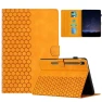 Thumbnail Honeycomb Embossed Leather Smart Tablet Case for Samsung Galaxy Tab S9 / S9 FE, Samsung