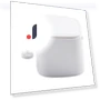 Button Pusher Robot — Push Buttons, White Dream