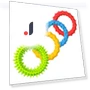 Silicone Touch Bracelet — Blocks, Sholov