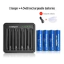Smart Lock Rechargeable Battery Kit, Doublepow Battery