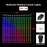 Programmable Smart LED Window Curtain Light, YOCOLO