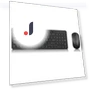 Wireless Keyboard and Mouse Set 2.4G — Keyboard and Mouse Sets, VantaGoods