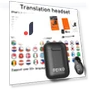 Instant Translation Headphones — Language Translators, Qichuanxin