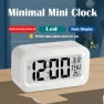 Mini LED Smart Alarm Clock with Temperature Display, DC-HOME Textile