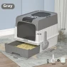 Closed Cat Litter Box with UV Sterilization and Deodorization — Self-Cleaning Litter Box, Smarter than future