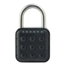 Anti-theft Fingerprint Lock Keyless Electronic Door Lock Cabinet Smart Padlock Outdoor Style, Zhiruei