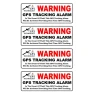 GPS Tracking Alarm Stickers, hagajk