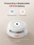 Thumbnail Smart Smoke Detector Fire Alarm with Replaceable Battery, X-Sense