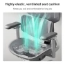 Thumbnail Smart Ergonomic Chair with Automated Lumbar Tracking, 4D Headrest, Ventilated Seat — Ergonomic Chair, Hbada