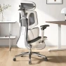 Thumbnail Smart Ergonomic Chair with Automated Lumbar Tracking, 4D Headrest, Ventilated Seat — Ergonomic Chair, Hbada