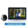 Hidden Electronic Cat Eye Smart Visual Doorbell — Video Doorbell, Qichuanxin