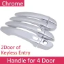 Chrome Smart Door Handle Cover