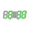 3D Glowing Digital Desk Clock, Stone Home