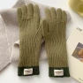 Touchscreen Gloves with Five Fingers — Cold Weather Gloves, Female s