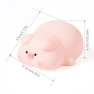 Cute Silicone LED Pig Night Light, TOP-MALL-001