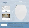 Smart Instant Heating Electric Toilet Seat, ElectroCN