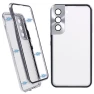 Double Sided Tempered Glass Phone Case with Magnetic Metal Frame — Phone Accessories, Smartwatch 2025