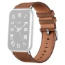Leather Textured Silicone Wrist Strap, Samrtwatch Bands Straps