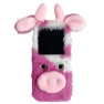 Fluffy Cute Cow Winter Plush Inner TPU Phone Case — Phone Charms, Smartwatch 2025