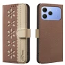 Leather Phone Case with Flower Pattern — Flip Cases, Smartwatch 2025