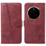 Leather Wallet Phone Case with T-shaped Lines — Basic Cases, Smartwatch 2025