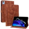 Lily Flower Imprint Leather Tablet Cover — Protective Cases, Smartwatch 2025