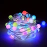 RGBIC Round Ball LED Garland, SaiMili Light