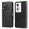 Zipper Pocket Calf Texture Leather Wallet Phone Cover — Basic Cases, Smartwatch 2025
