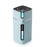 Ultrasonic Smart Cool Mist Aroma Diffuser Humidifier with Color LED Light, New Life Style