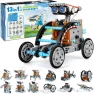 Robot Car 14-in-1 Solar and Battery Powered DIY Kit, CreativeCorner