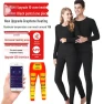 Winter Graphene Heated Thermal Underwear Set with USB Heating — Heated Jacket, SportSurge