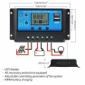 Solar Panel Controller — Solar Charge Controller, Happy Market