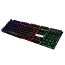 Color Backlit Plug and Play ABS 104-Key Keyboard, Smart Electron