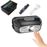 Rechargeable Head Flashlight with Sensor, Motivational Running