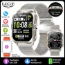 Smart Watch with Curved Display, Bluetooth Calling, and Sports Tracking — Smart Watch, LIGE