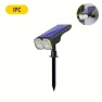 Outdoor Double Solar Smart Light, Aura Living