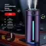 Smart Dual-Nozzle Car & Home Wireless Air Humidifier with Aromatherapy and Surface Atmospheric Lighting — Air Purifier, F10