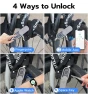 Thumbnail Fingerprint Bike Chain Lock — Chain, Anweller