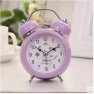 Creative Fashion Bedside Silent Simple Student Cartoon Alarm Clocks Multifunctional Metal Kids Night Lights Alarm Clocks, Daily necessities-V