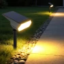 Solar Rechargeable LED Lawn Light, COOKING-MALL