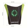 Smart LED Backpack for Cycling with Turn Signals, Mihao