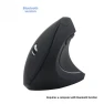 Ergonomic Rechargeable Vertical Bluetooth Mouse, Computer boost