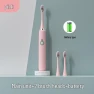 Smart Sonic Electric Toothbrush Pink Couple Set — Electric Toothbrush, Shengbei