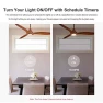 Thumbnail Universal Ceiling Fan Light Remote Control Kit — Smart Fan, QIACHIP