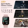Thumbnail Fitness Tracker with Bluetooth Calling — Smart Watch, QONBINK